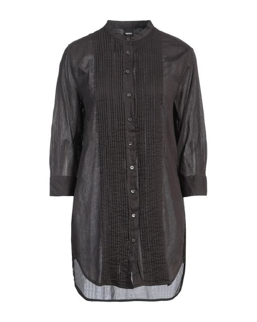 Aspesi Gray Shirt Cotton