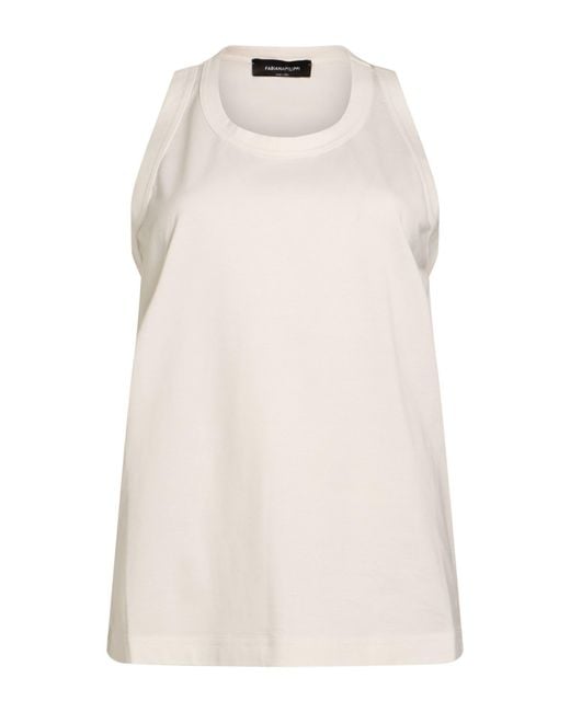 Fabiana Filippi White Tank Top
