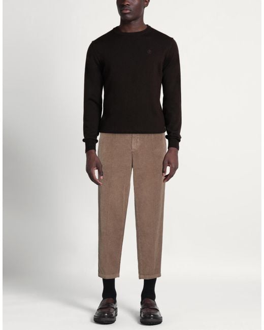 Briglia 1949 Brown Pants Cotton for men