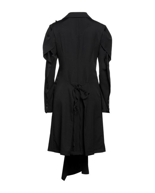 Yohji Yamamoto Black Jacke, Mantel & Trenchcoat