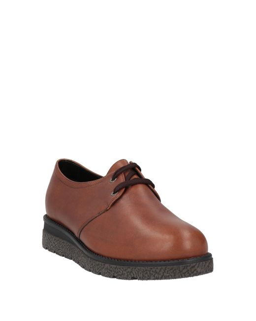 Melluso Brown Lace-up Shoes
