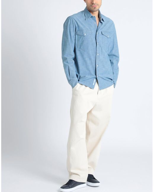 Camicia di Tommy Hilfiger in Blue da Uomo