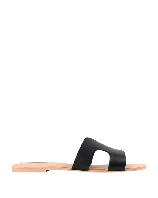 Steve Madden Black Sandals