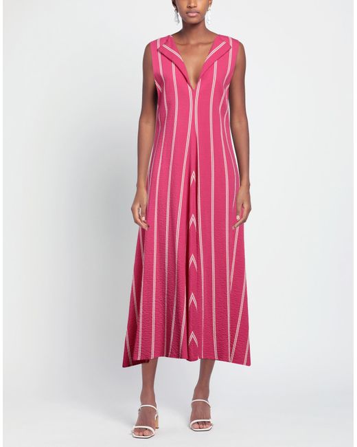 Pierantonio Gaspari Pink Maxi Dress