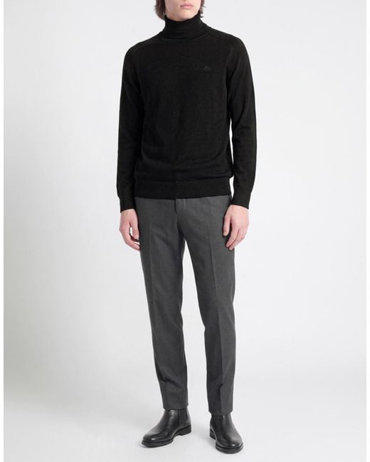 Etro Black Turtleneck Virgin Wool for men