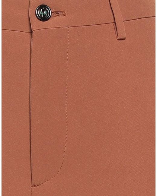 Berwich Brown Pants Polyester, Elastane