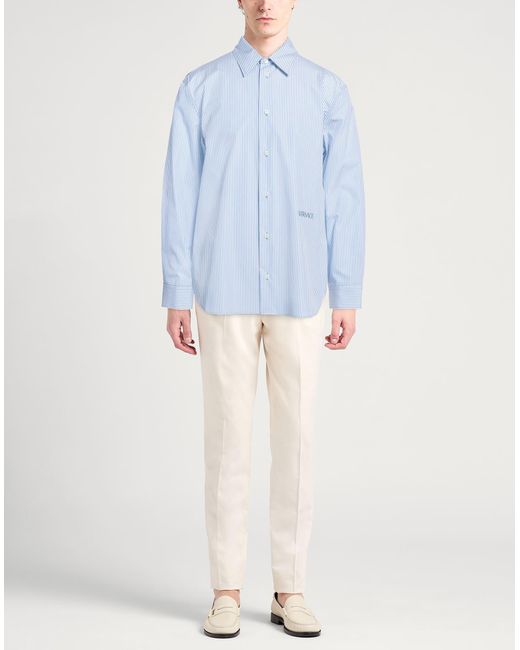 Camicia di Versace in Blue da Uomo