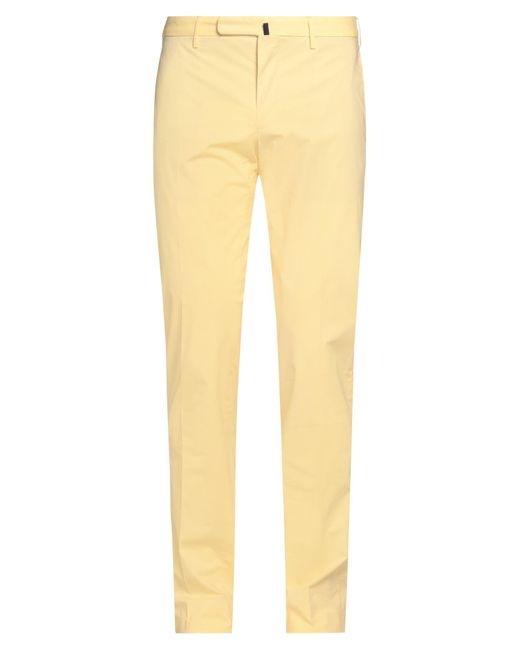 Incotex Yellow Trouser for men