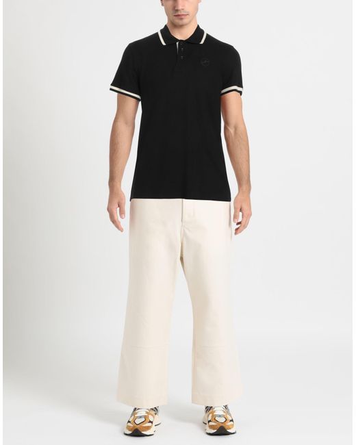John Richmond Black Polo Shirt for men