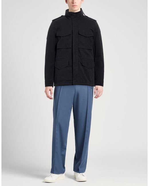 Aspesi Blue Jacket Cotton, Polyester, Polyamide for men