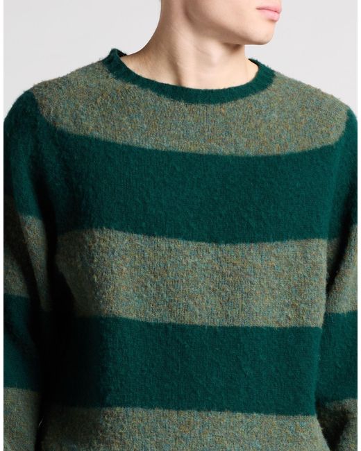 YMC Green Sweater Wool for men