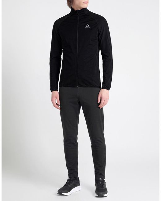 Odlo Blue Jacket Polyester, Elastane for men