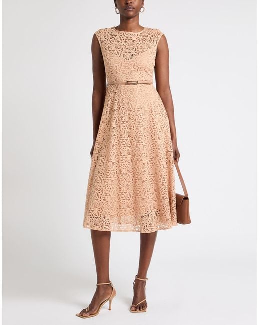 Max Mara Natural Midi-Kleid