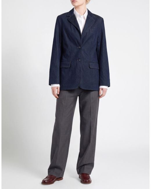 Officine Generale Blue Blazer