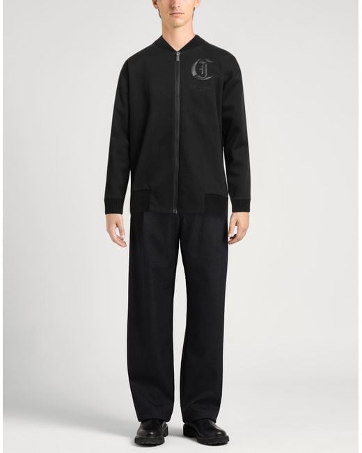 Just Cavalli Black Sweatshirts for men