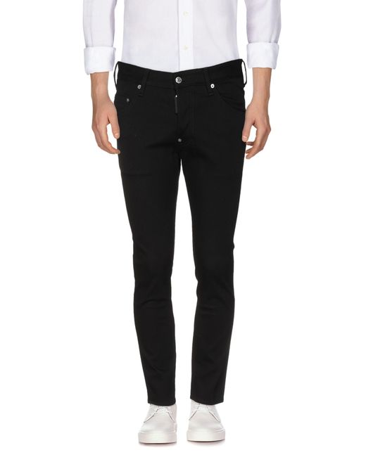 DSquared² Black Jeans for men