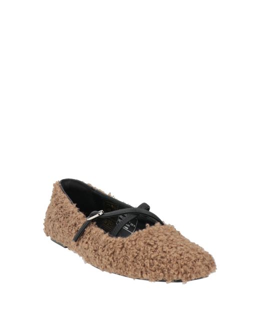 Replay Brown Ballet Flats