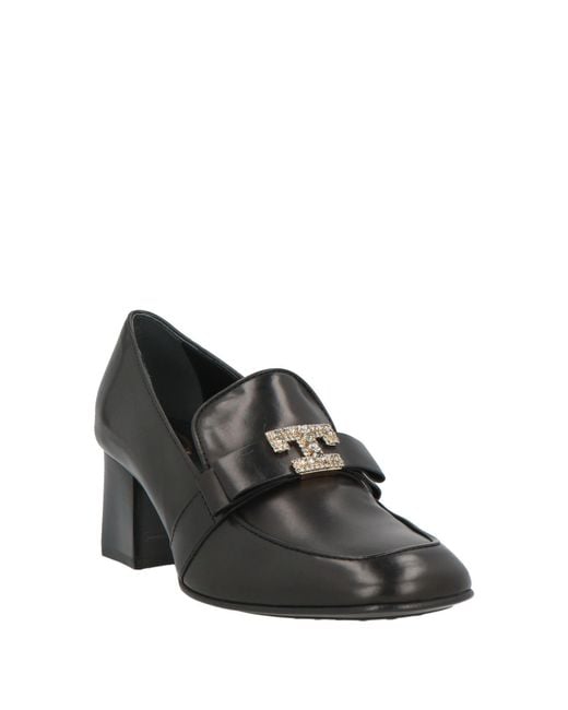 Tod's Black Loafers
