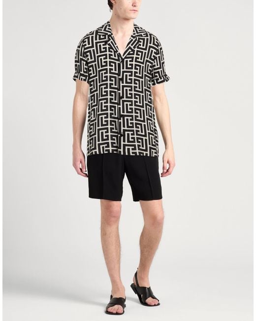 Balmain Black Shirt for men