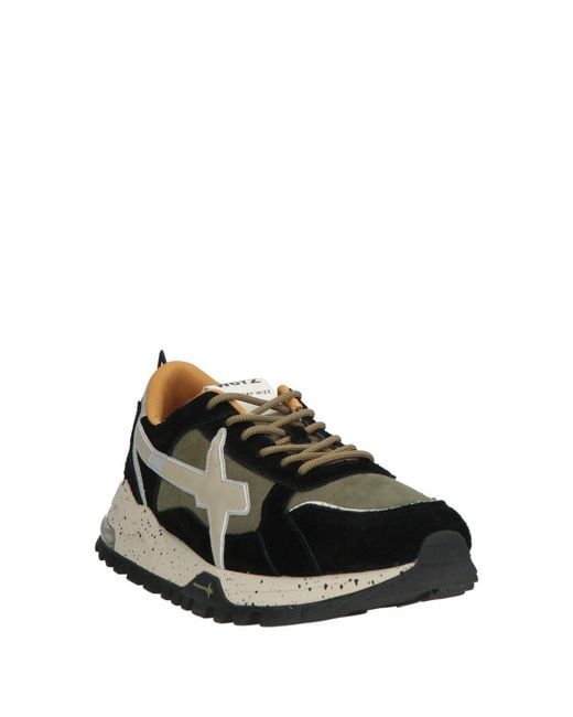W6yz Black Trainers for men