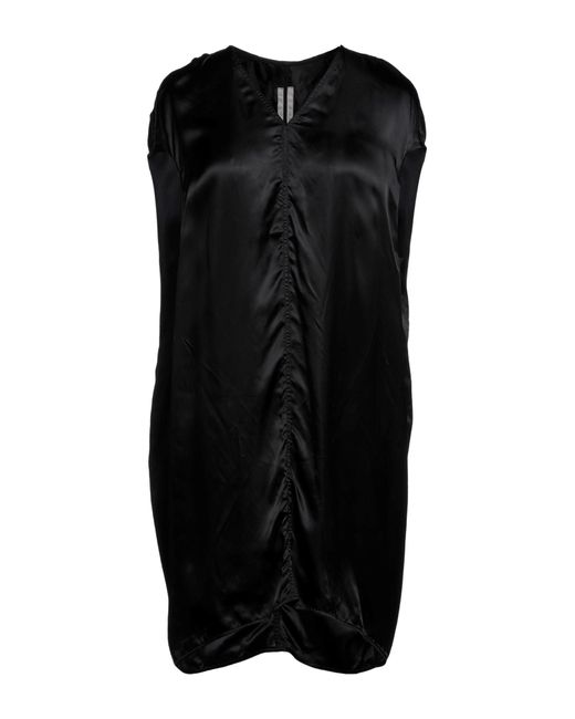 Rick Owens Black Mini Dress