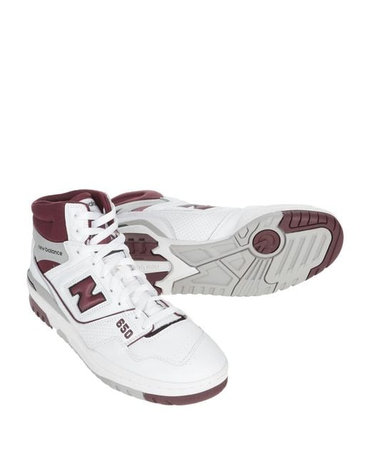 New Balance White Trainers for men