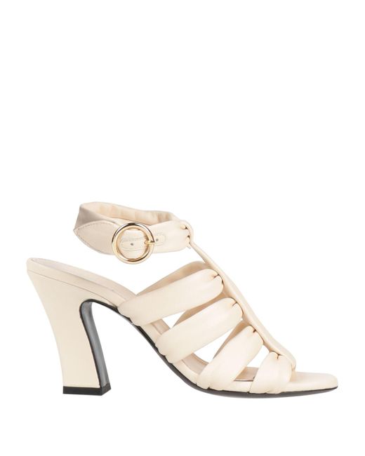 Khaite White Sandals