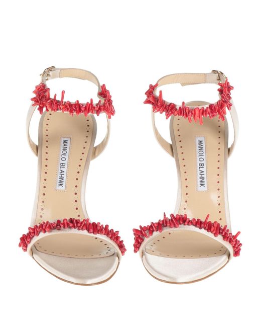 Manolo Blahnik Pink Sandals