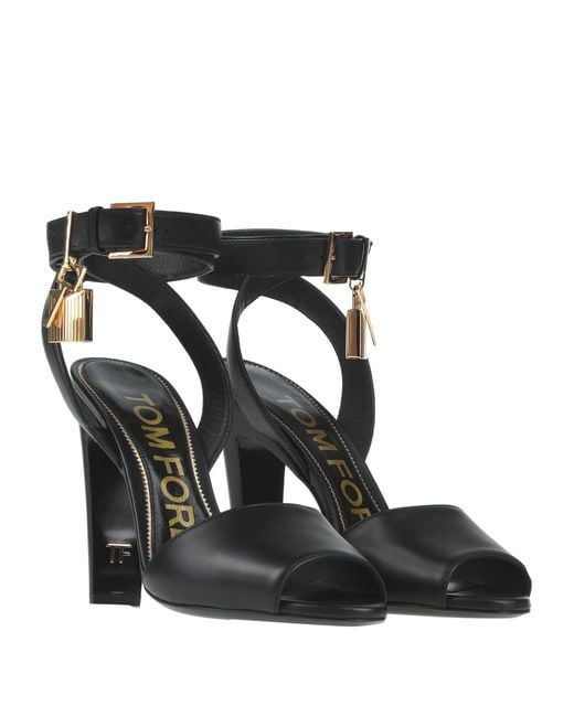 Tom Ford Black Sandals