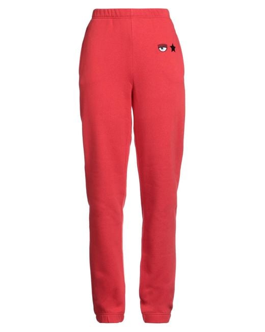 Chiara Ferragni Red Pants