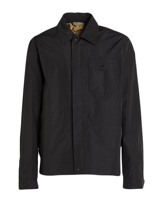C P Company Black Jacket Polyamide, Cotton for men