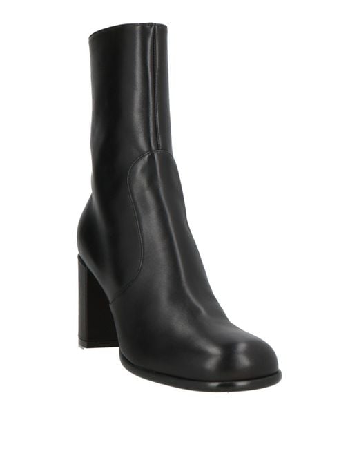 Sergio Rossi Black Ankle Boots