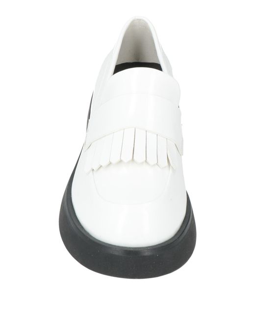 Tosca Blu White Loafers Rubber