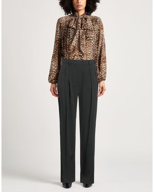Sportmax Black Pants Viscose, Polyamide