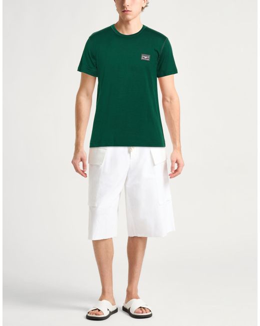 Dolce & Gabbana Green T-Shirts for men