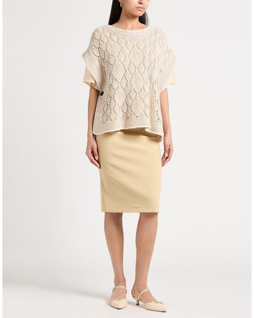 D.exterior Natural Cape Cotton, Polyester, Metallic Polyester