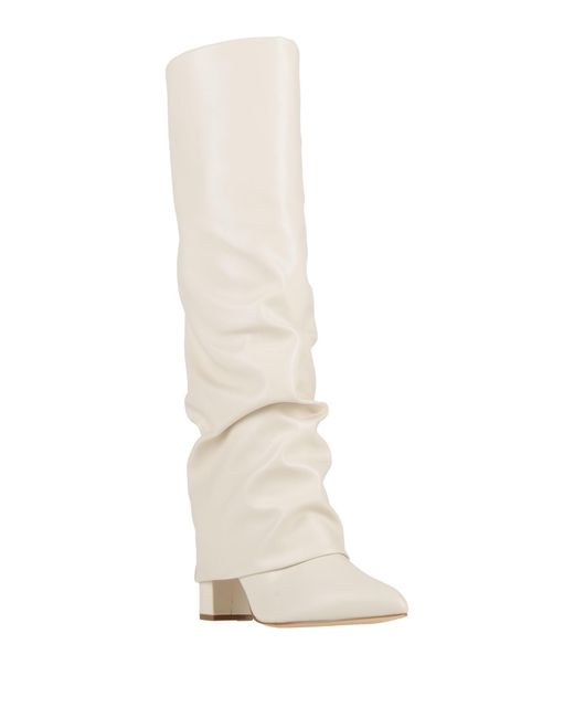 Guess White Boots