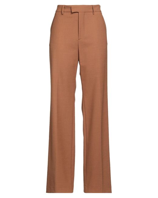 Berwich Brown Pants Polyester, Virgin Wool, Elastane