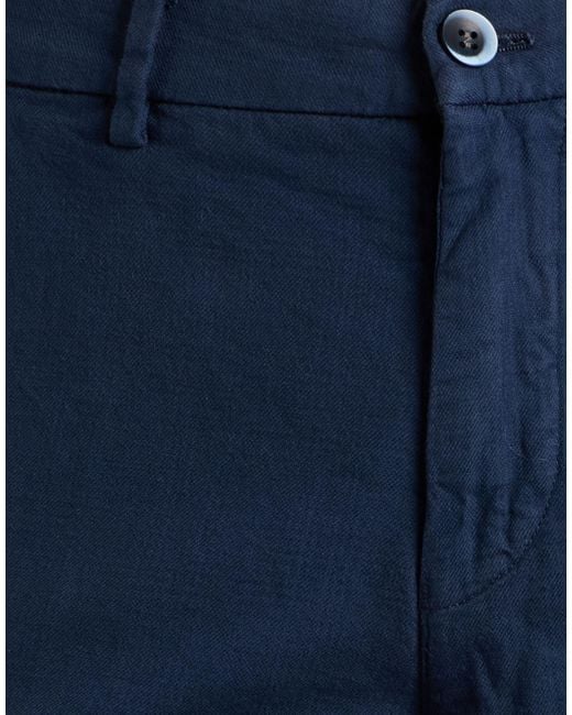 Mason's Blue Pants Cotton, Elastane for men