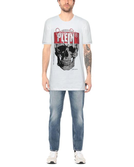 Philipp Plein White T-shirt for men