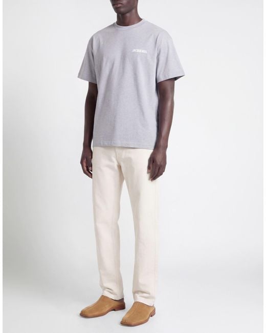 Jacquemus Purple T-Shirt Organic Cotton for men