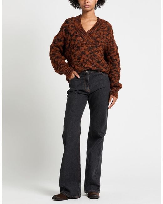 Pullover Manila Grace de color Brown