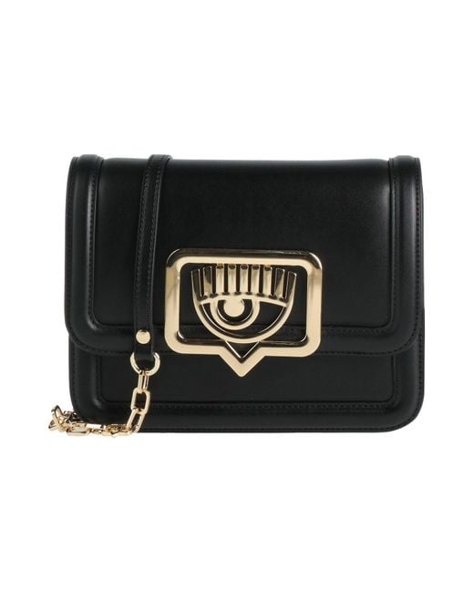 Chiara Ferragni Black Umhängetasche