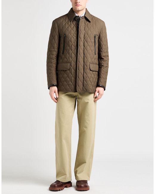 Brioni Brown Puffer for men