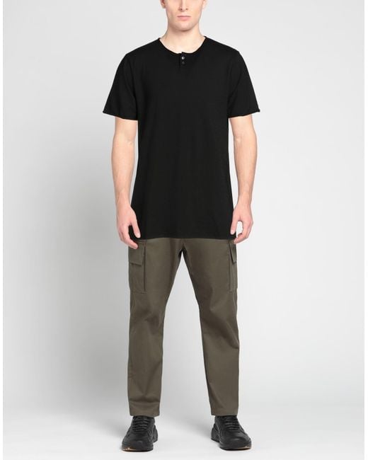 Rossopuro Black T-shirt for men