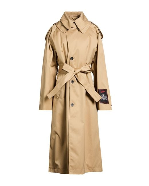 Jean Paul Gaultier Natural Overcoat & Trench Coat Cotton