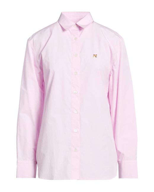 Maison Kitsuné Pink Shirts