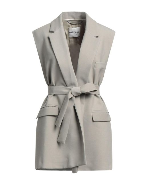 Ottod'Ame Gray Suit Jacket
