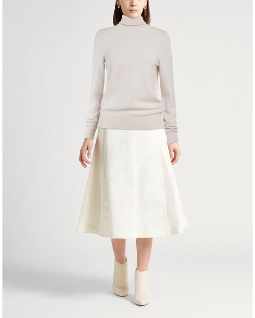 Moorer White Turtlenecks