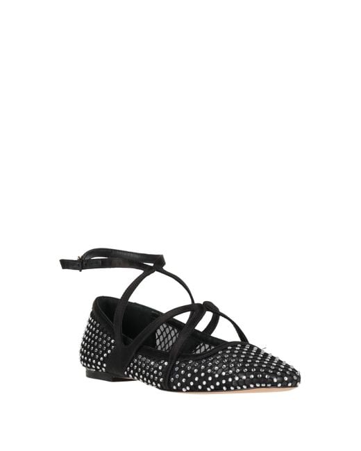 Jimmy Choo Black Ballet Flats